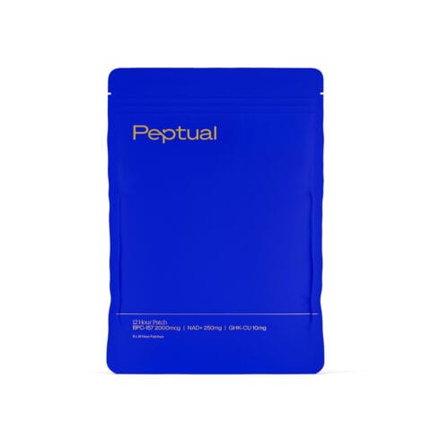 Peptual BPC-157, 2000mcg / NAD+, 250 mg / GHK-CU, 10mg Patch