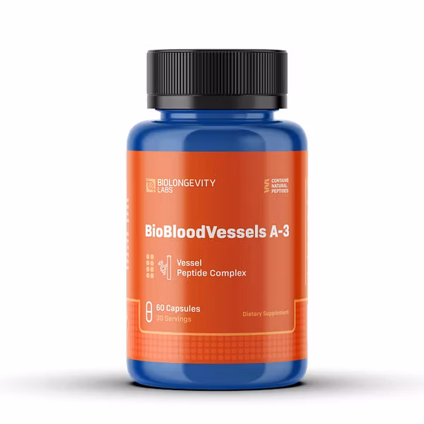BioBloodVessels – A-3 Blood Vessels Peptide Bioregulator (Ventfort)